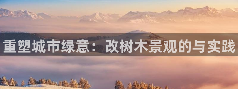 天顺娱乐痹78778卧：重塑城市绿意：改树木景观的与实践